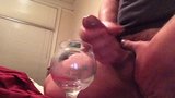 Cumshot number 1 into glass(part 2) snapshot 2