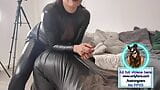 Leather Bitchsuit Pegging Femdom FLR Miss Raven Training Zero Huge Strap On Dildo Strapon Bondage BDSM Mistress FLR snapshot 6