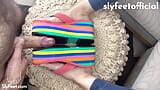 Rainbow platform sandalen footjob trailer snapshot 6