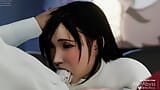 final fantasy Tifa (animation with sound) 3D Hentai Porn SFM Compilation Anal Cowgirl Doggy Orgasm Reverse Riding snapshot 7