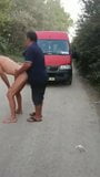 Mature hetero Fucks Me Outdoors snapshot 3