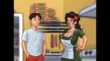 Summertime saga: hot Italian milf from the pizzeria - ep55 snapshot 12