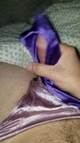 Cumming inside satin panty snapshot 2