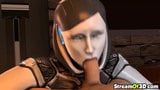 Atemberaubende Mass-Effect-Schätzchen bekommen ihre Muschi hart gefickt snapshot 2