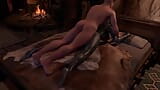 Lustvolle argonische zimmermädchen bauch anal - Skyrim 3D porno-parodie snapshot 11