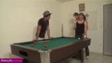 FrenchPorn.fr - Three young people are playing billiards snapshot 7