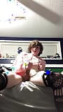 Cute Femboy Strokes for the Camera snapshot 5