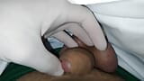 The dick examiner returned for a delicious nighttime handjob. snapshot 2