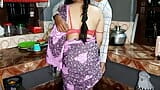 Saree wali jawan Kaamwali Bai ko kitchen pe chut chudai ki - Fuck My Nepali Maid snapshot 3