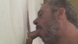 25 yr. old annonymous latin cock at my gloryhole snapshot 12