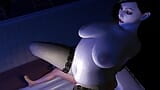 Alcina dimitrescu rides reverse cowgirl: Resident Evil village hentai parody snapshot 14