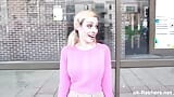 Pissing Myself Waiting for the Train! Cheeky Chessie Kay for UK-Flashers snapshot 12