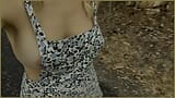 Wifey va al parco completamente senza reggiseno e con le sue grandi tette in mostra snapshot 6