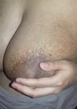 Sri Lankan wife exposing Big boobs to her lover snapshot 10
