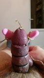 Big cock bound for a post-orgasm sounding vibrator torture snapshot 4