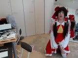 Reimu cd cosplay snapshot 13