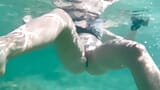 Swimming naked on a public beach snapshot 2