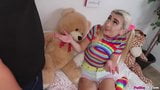 Pigtails and Rainbows - Petite Teen Fuck snapshot 4