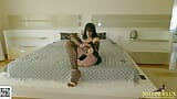 Fantasy villa serie-6 nero e rosa in camera da letto snapshot 5