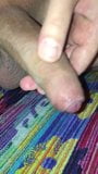 Masturbation in bathroom snapshot 1