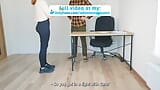 Hartes paddel-spanking im büro des schulleiters snapshot 2