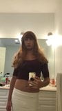 Crossdresser's First Time Dressed as Woman snapshot 1