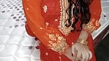 Une bhabhi devar excitée baise une superbe bhabhi nouvellement mariée snapshot 2