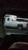Đĩ sự nịnh hót tinh ranh trong backseat của xe tải snapshot 4