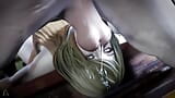 Resident Evil Ashley Graham are parte de mai multe ejaculări înăuntru snapshot 2