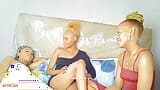 African Lesbians - Amateur Ebony Hot BFF's Revenge Threesome snapshot 8