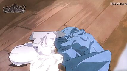 Anime jerking off fantasy