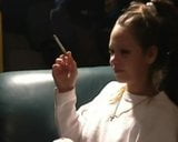 Girl Smokes before bedtime snapshot 3