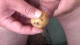 Foreskin with cum inside, and a potato snapshot 2