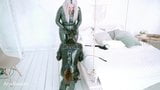 Latex Rubber Fetish Roleplay Game, Positive Femdom with Arya snapshot 2