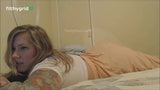 Cute blonde farting snapshot 2