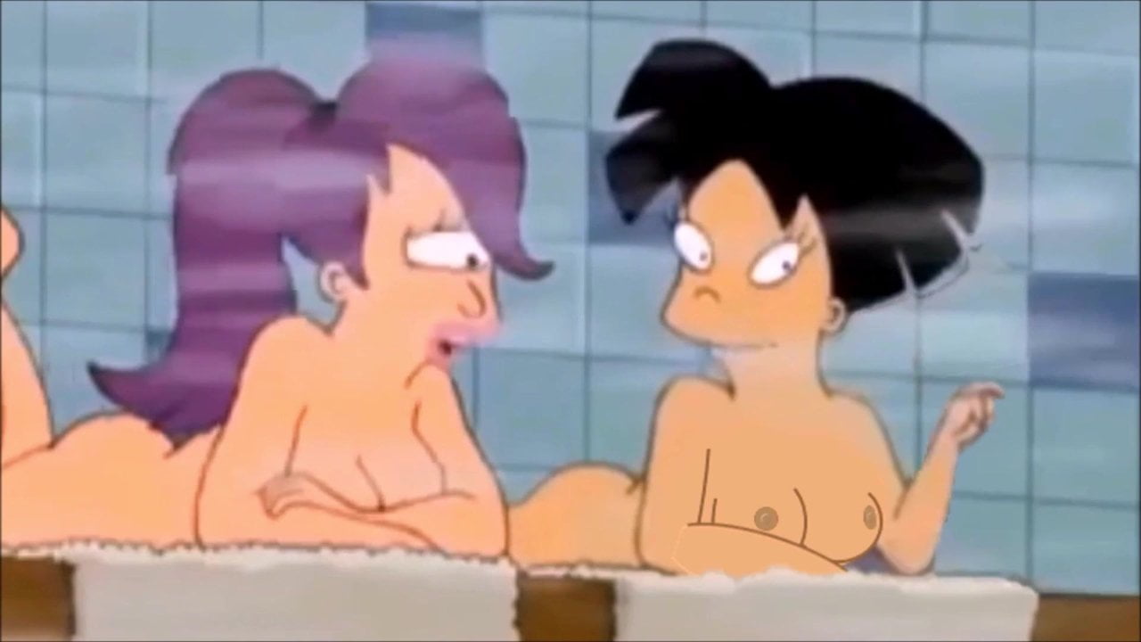 Free watch & Download Futurama - Amy Wong Flashing Her Tits in the Sauna