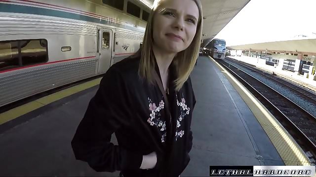 Catarina’s hot ride on the bullet train.