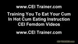 It would please me to see you eat your own cum CEI snapshot 12