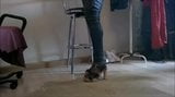 DWT Crossdresser Wooden high heels snapshot 10