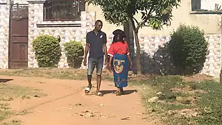 Having a walk with my side chick before we go and fuck snapshot 1