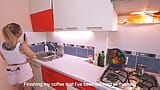 Cheating wife fucked in the kitchen  Andre Love  4k   ENG sub snapshot 3