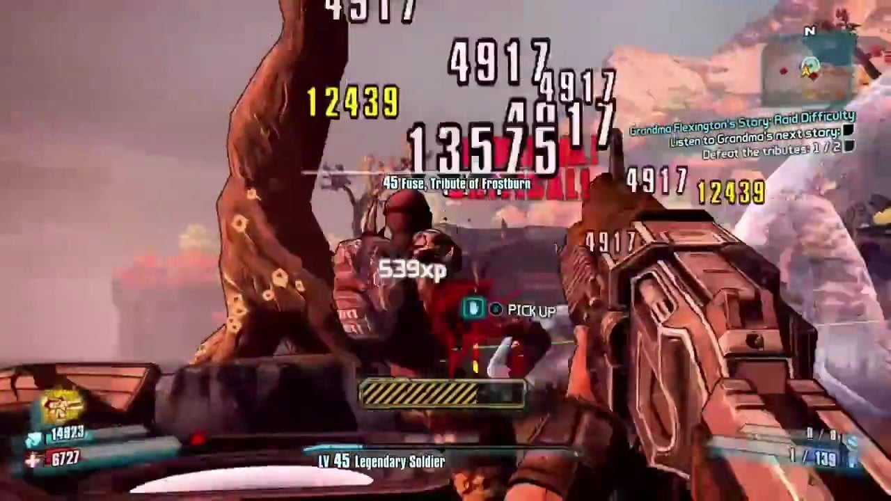 Free watch & Download Borderlands 2 Guy doing 360"s moment Glitch