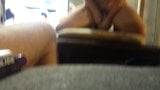 Rideing my dildo on the table snapshot 1