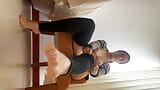 Arab with hyper flexibility spreads her legs in artistic positions snapshot 2