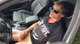 hairy man jerks off in car snapshot 15