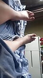 showing my legs after I woke up snapshot 12