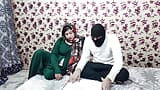 Moslim Milf stiefzus komt klaar op grote tieten na pijpen terwijl ze de lul van haar stiefbroer zuigt snapshot 1