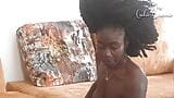 Hot Shy African Babe gives Wettest Blowjob Rimjob snapshot 7