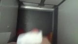 masturbating in the airplane's bathroom snapshot 8