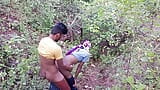 Indian Shemale - Pooja and Pooja's brother both went to the forest to romance and Pooja fucked her brother's ass. snapshot 9